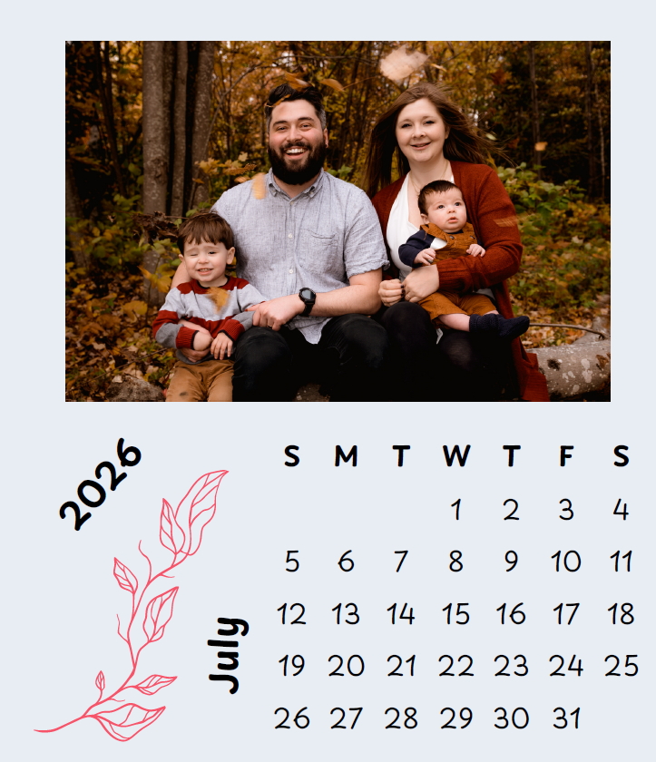 Custom Magnet Calendar