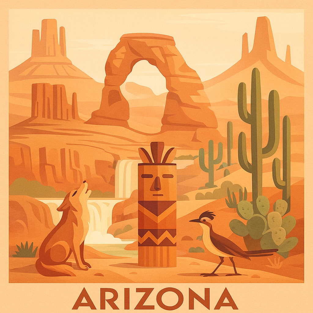 Pre-made City/State Magnets