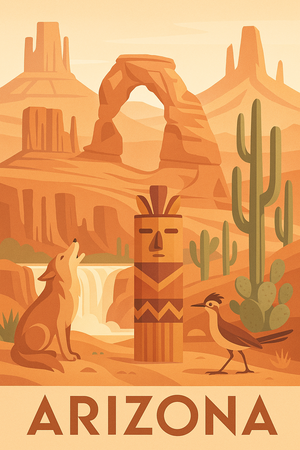 Pre-made City/State Magnets