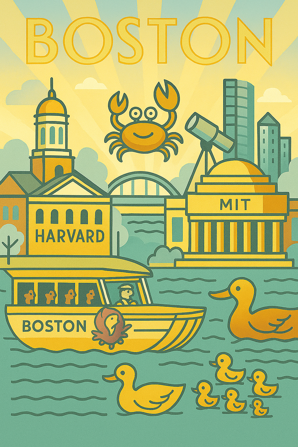 Pre-made City/State Magnets