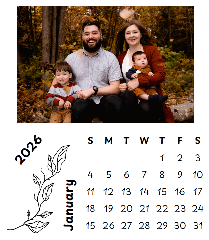 Custom Magnet Calendar