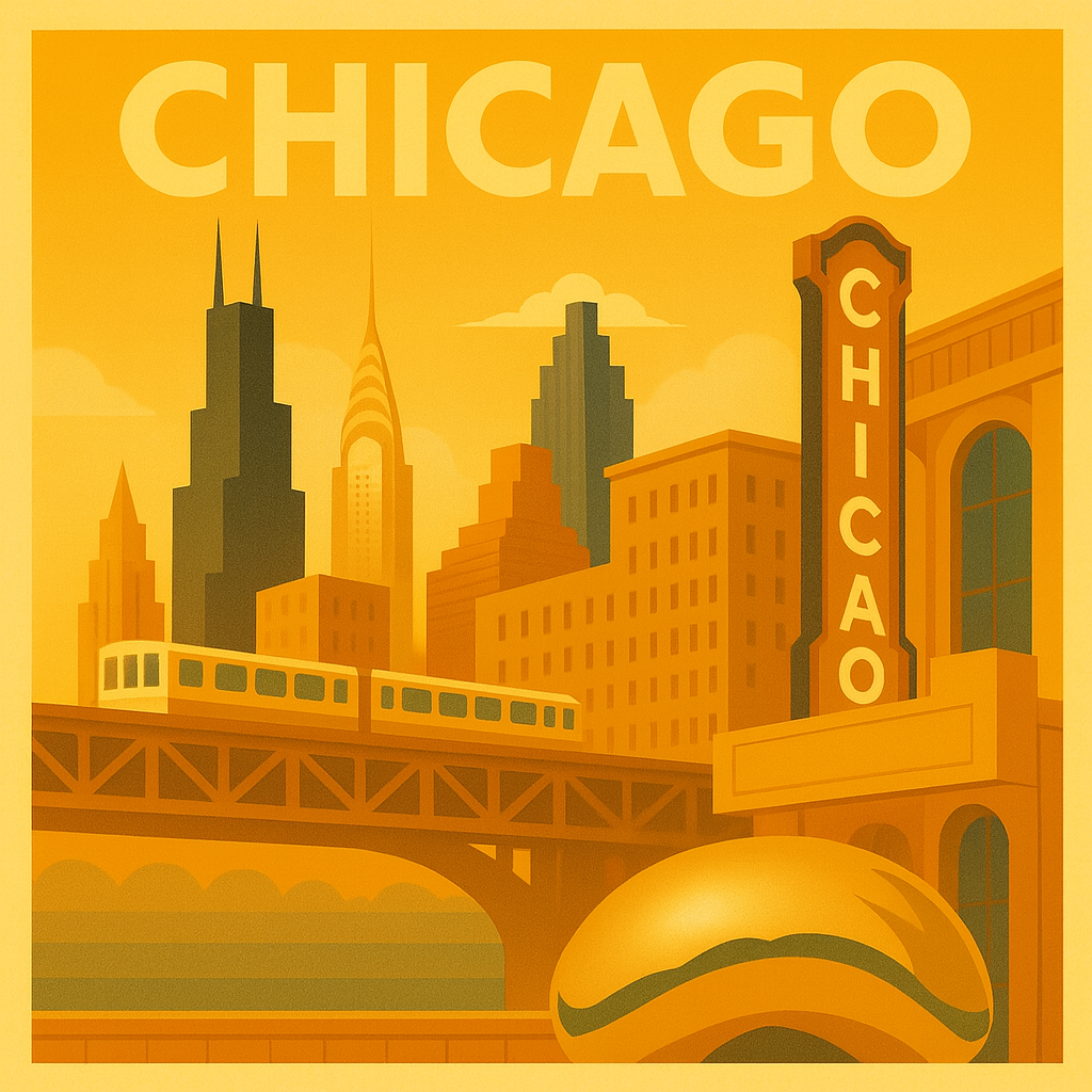 Pre-made City/State Magnets