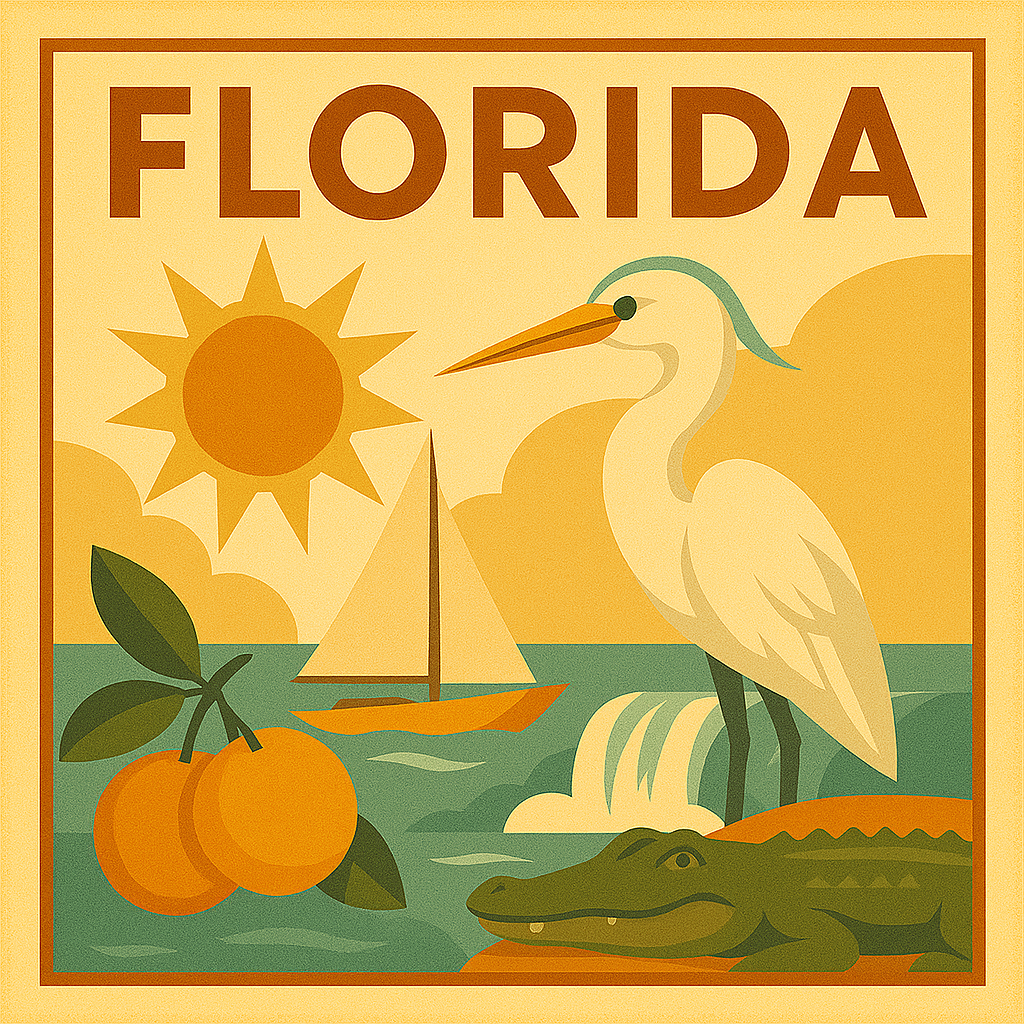 Pre-made City/State Magnets