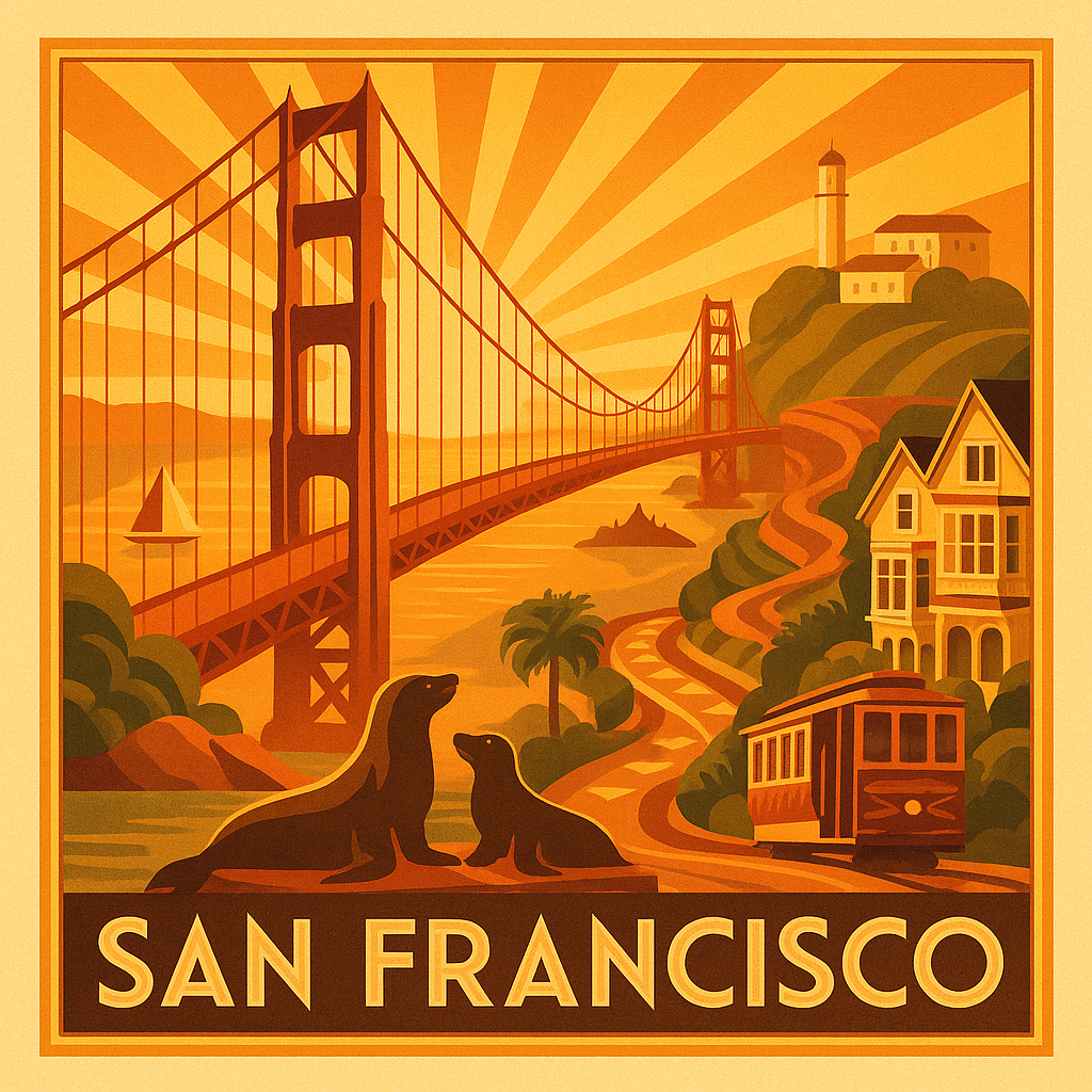 Pre-made City/State Magnets