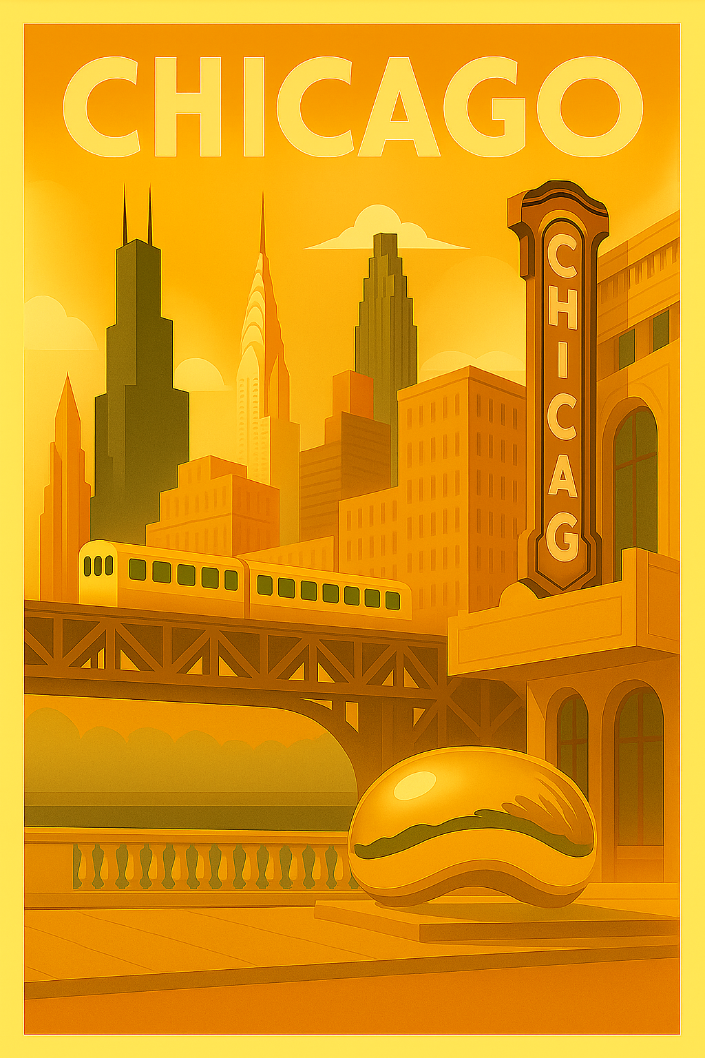 Pre-made City/State Magnets