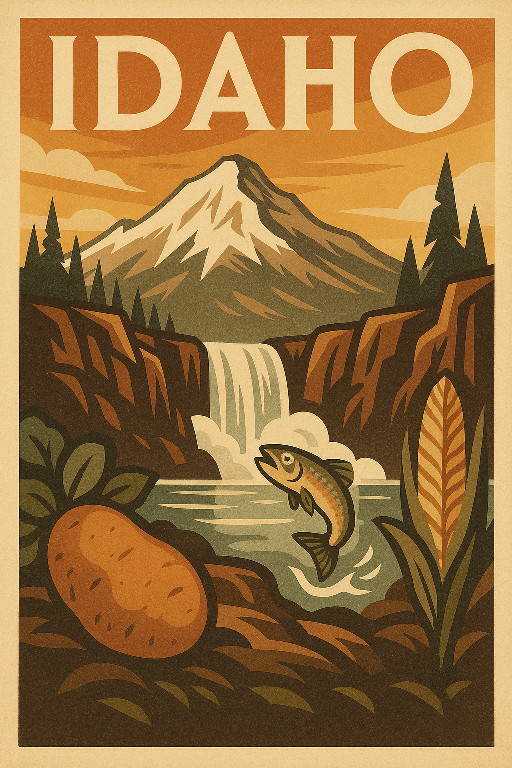 Pre-made City/State Magnets